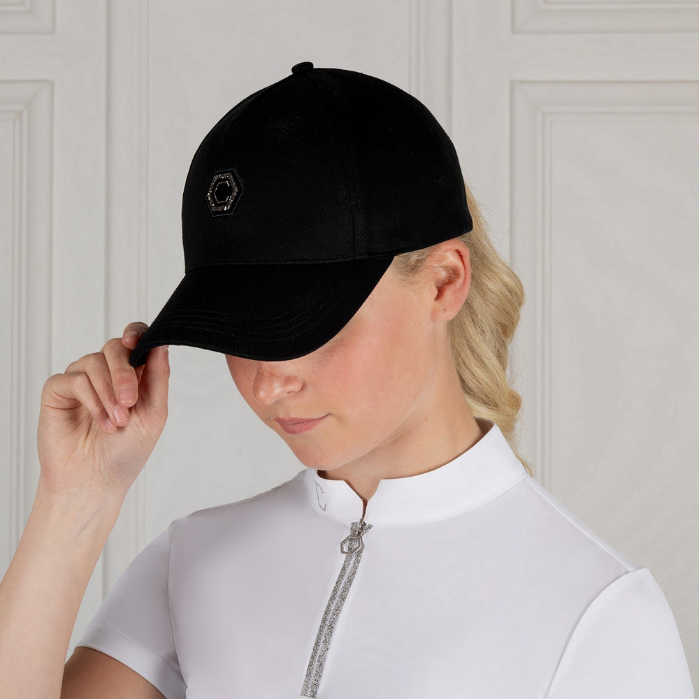 Coldstream Heaton Diamante Baseball Cap Black