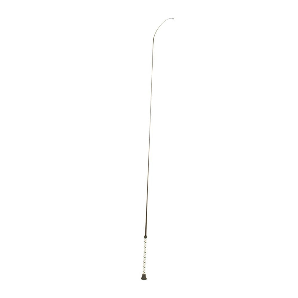 Hy Equestrian Dressage Whip Sure Grip Handle White/Black
