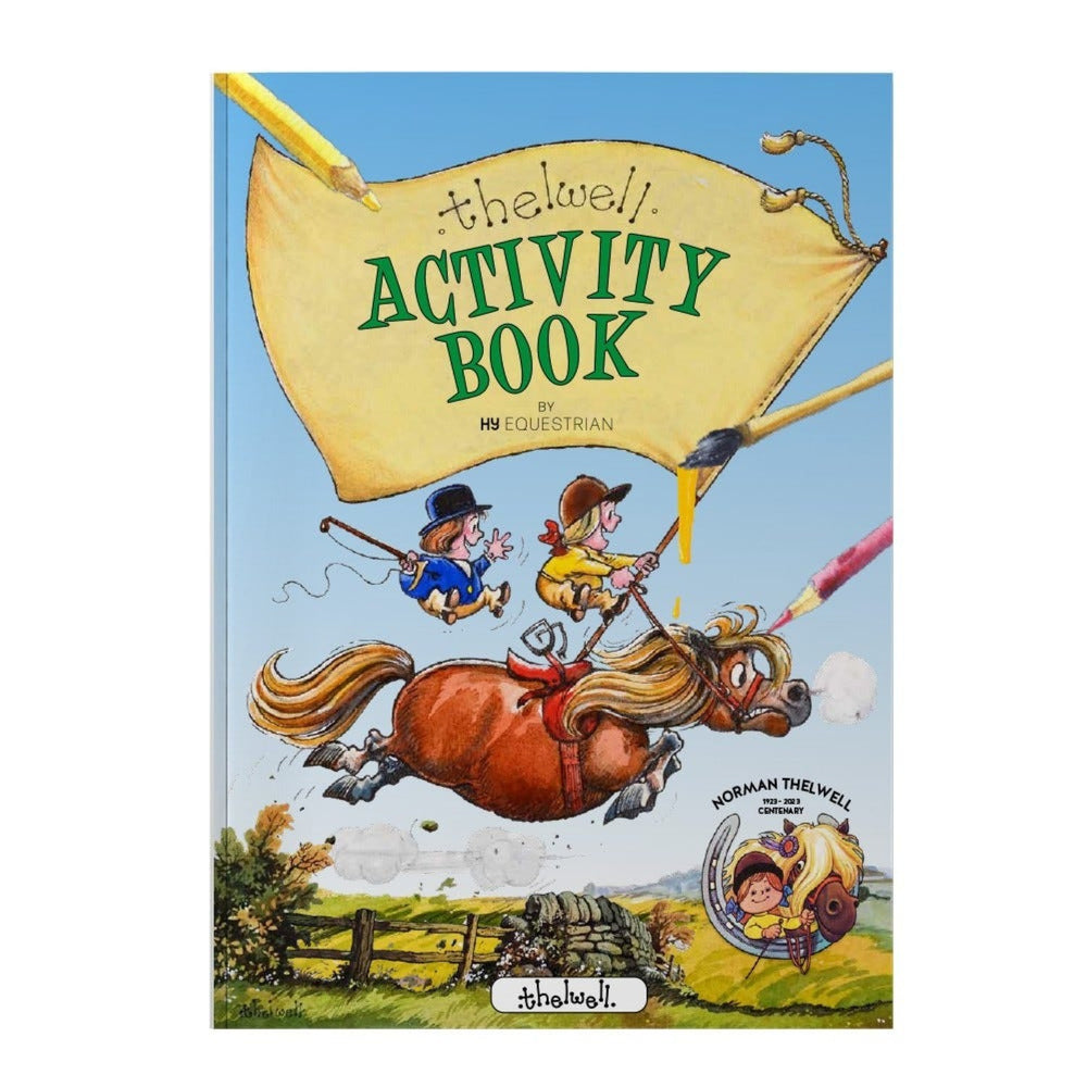 Hy Equestrian Thelwell Activity Book