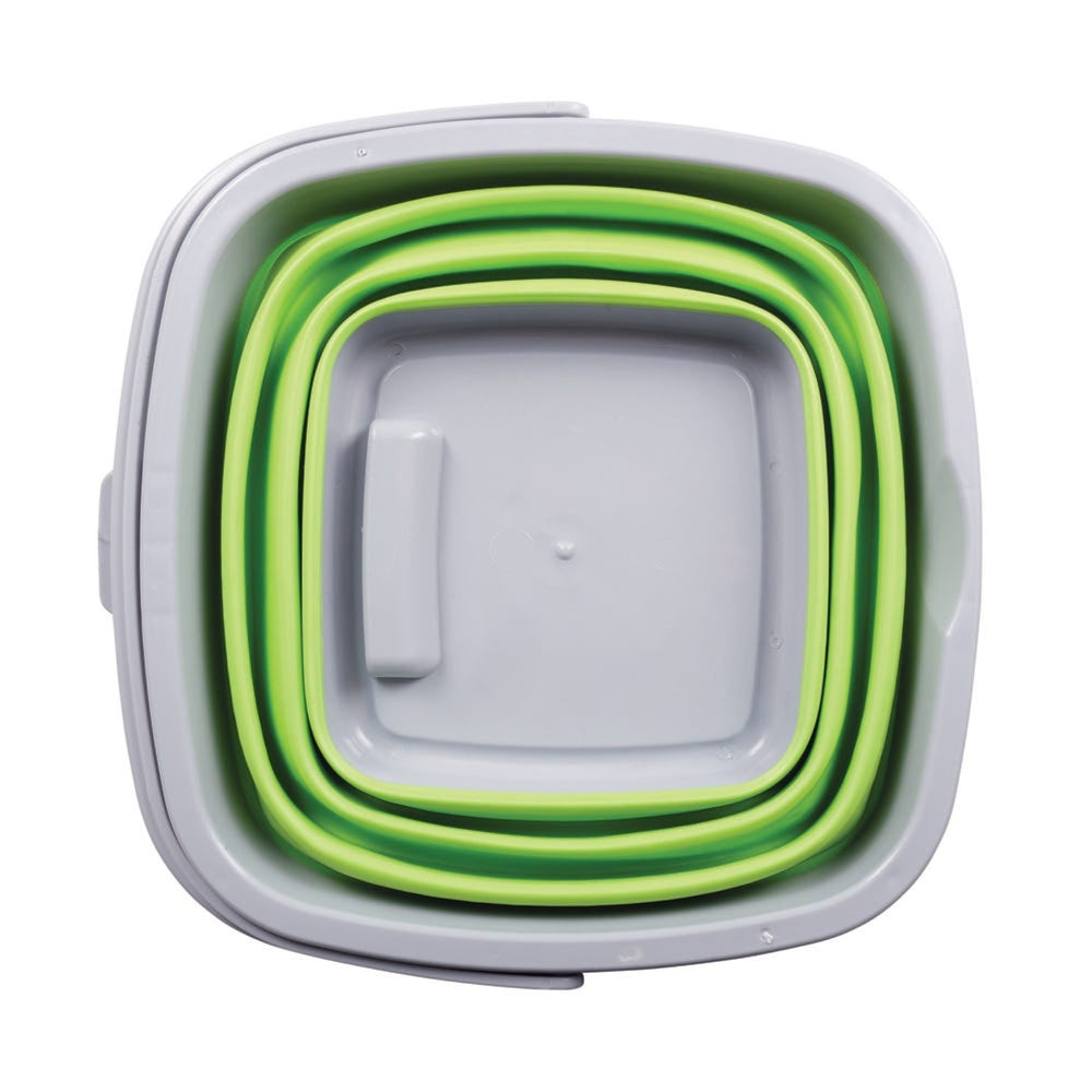 Eazitools Fold Away Bucket By Hy Equestrian Lime Green