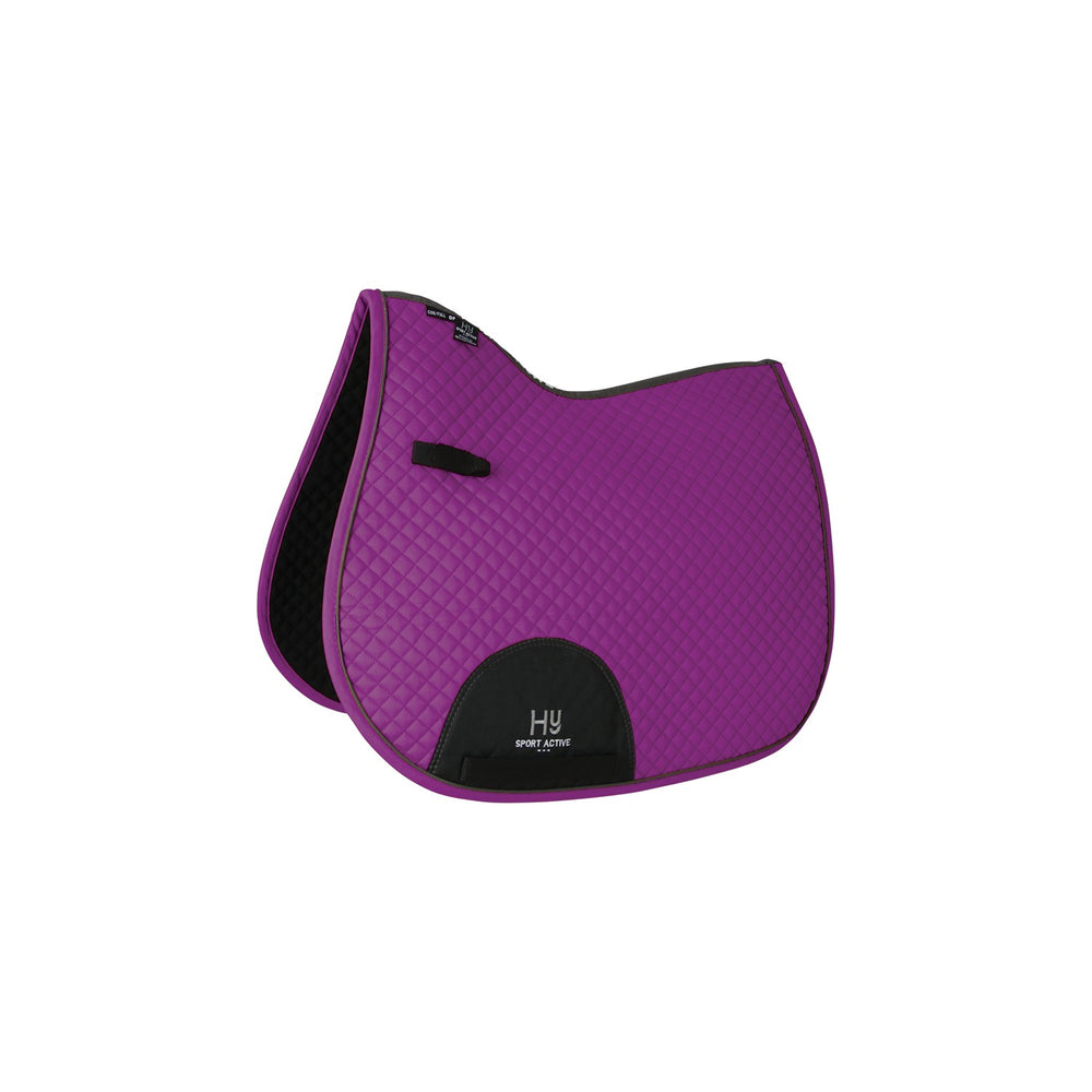 Hy Sport Active Gp Saddle Pad Amethyst Purple