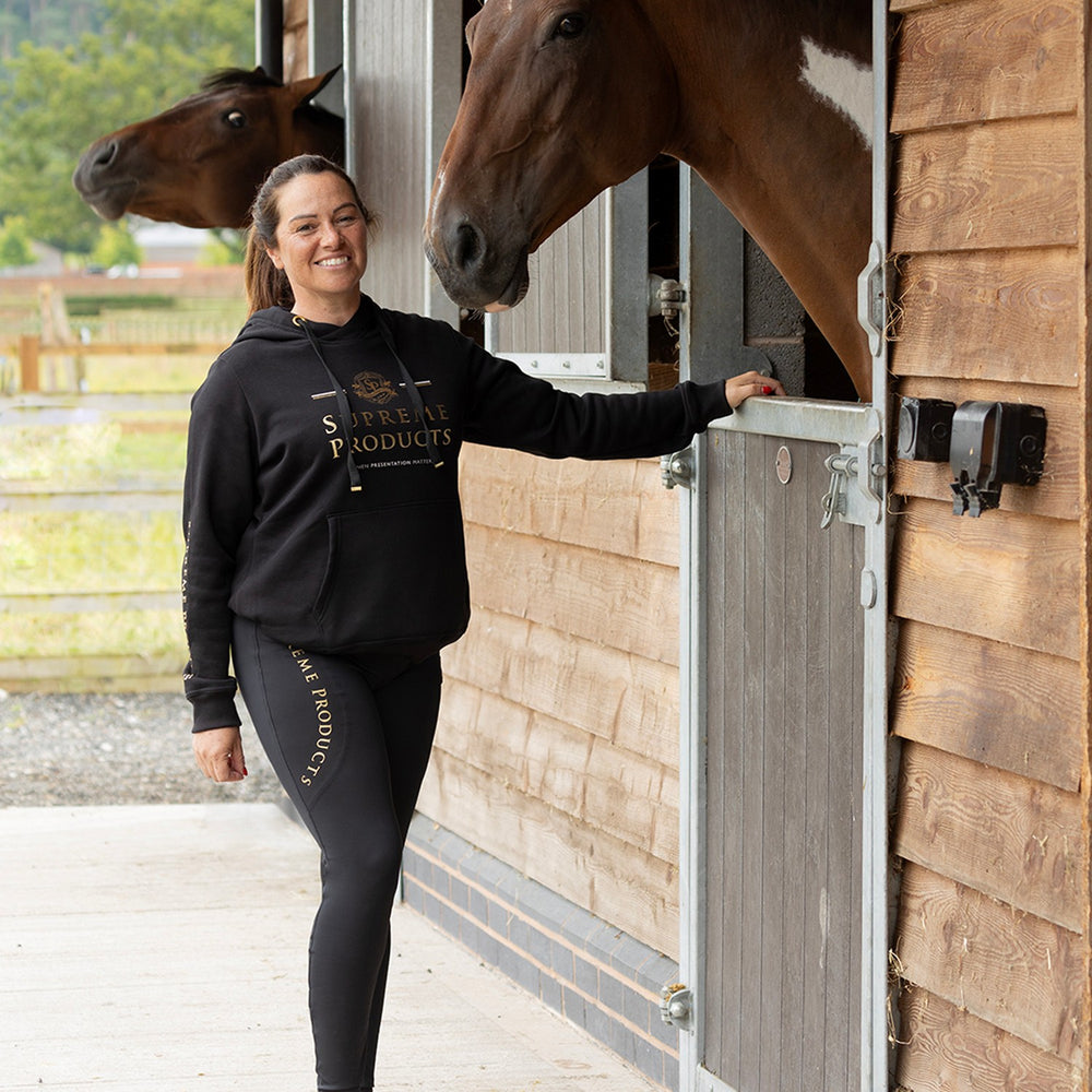 Supreme Products Active Show Rider Hoodie Black/Gold