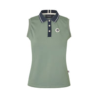 Kingsland Laura Ladies Sleeveless Polo Pique Top