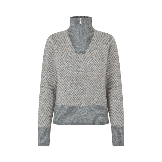 Kingsland Audrey Ladies Half Zip Knit