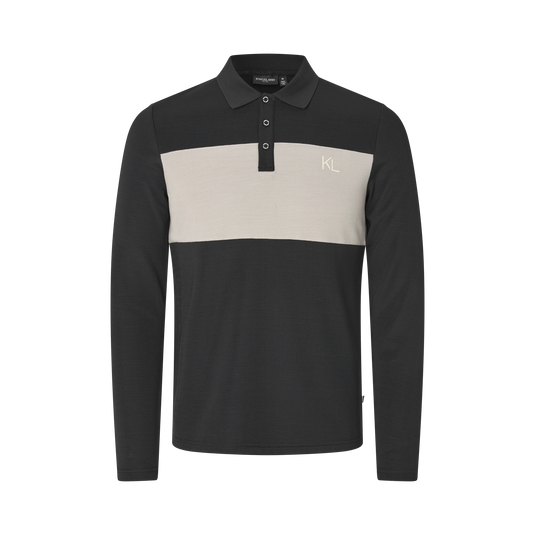 Kingsland Axel Mens LS Polo Shirt