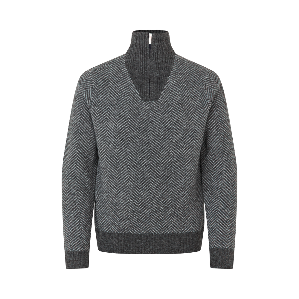 Kingsland Andrew Mens Half Zip Knit