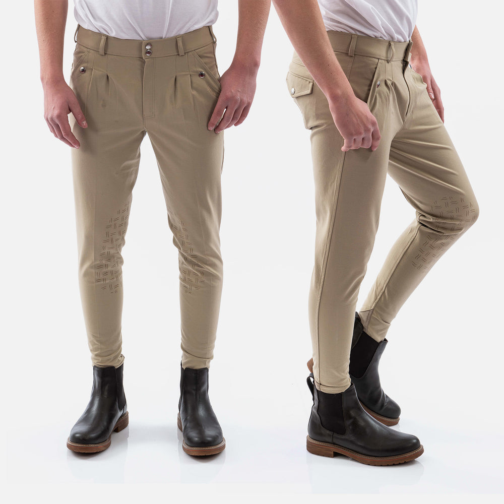 Whitaker B155M Clayton Mens Breeches with Grip Knee