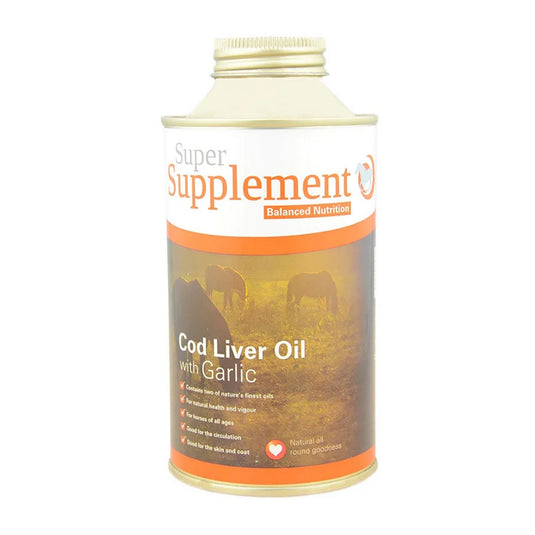 Super Supplement Cod Liver Oil With Garlic