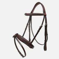 Whitaker BR051A Eastwood Raised Flash Bridle with Reins