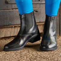 Brogini 401 Tivoli Leather Paddock Boots Black