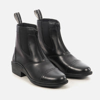 Brogini 401 Tivoli Leather Paddock Boots Black