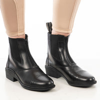 Brogini 401 Tivoli Leather Paddock Boots Black