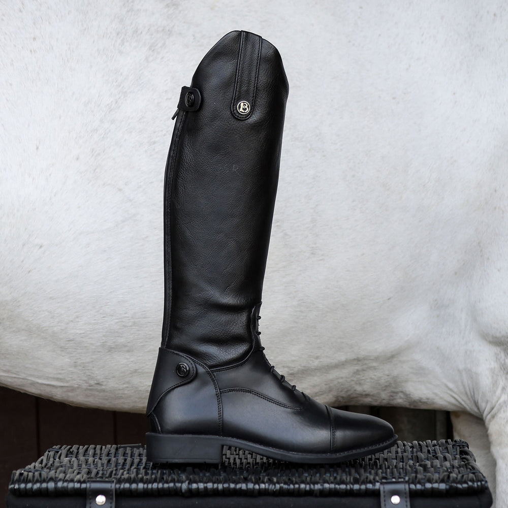 Brogini Kb44 Como Piccino  Riding Boots Black Wide