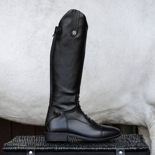 Brogini Kb44 Como Piccino  Riding Boots Black Wide