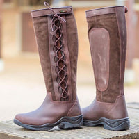 Brogini Wb125 Winchester Lace-Up Country Boots Brown Wide