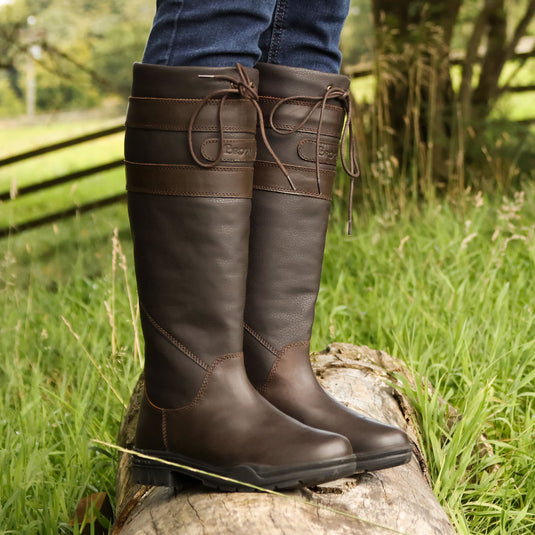 Brogini Wb132 Longridge Waterproof Country Boots Brown