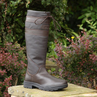 Brogini Wb132 Longridge Waterproof Country Boots Brown Wide