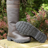 Brogini Wb132 Longridge Waterproof Country Boots Brown Wide