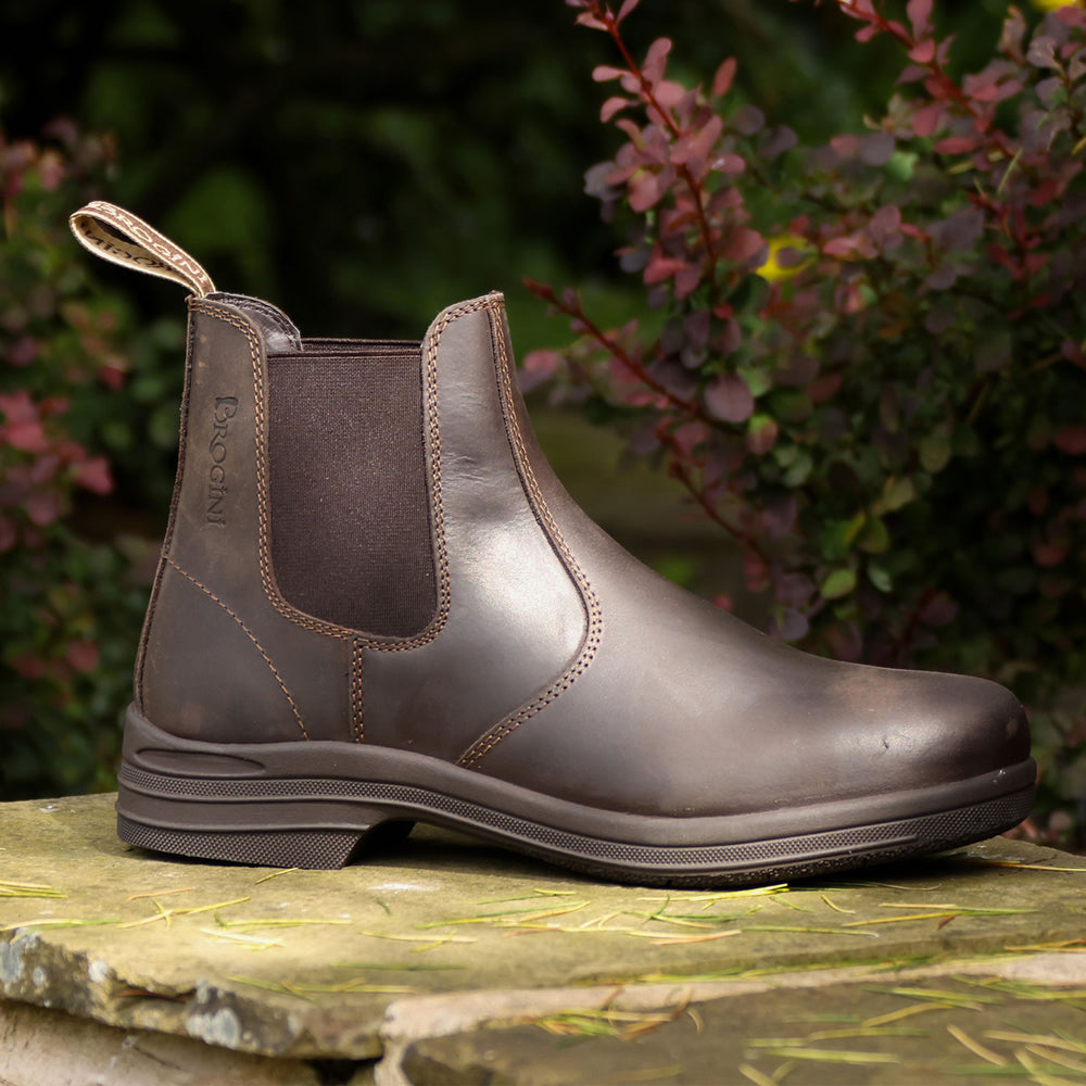 Brogini 466 Kingham Unisex Oiled Pull-On Yard Boots Brown