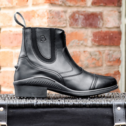 Brogini 471 Burleigh Easy-Care Sport Paddock Boots Black