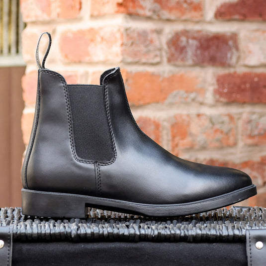 Brogini 472 Boxwell Synthetic Jodhpur Boots Black