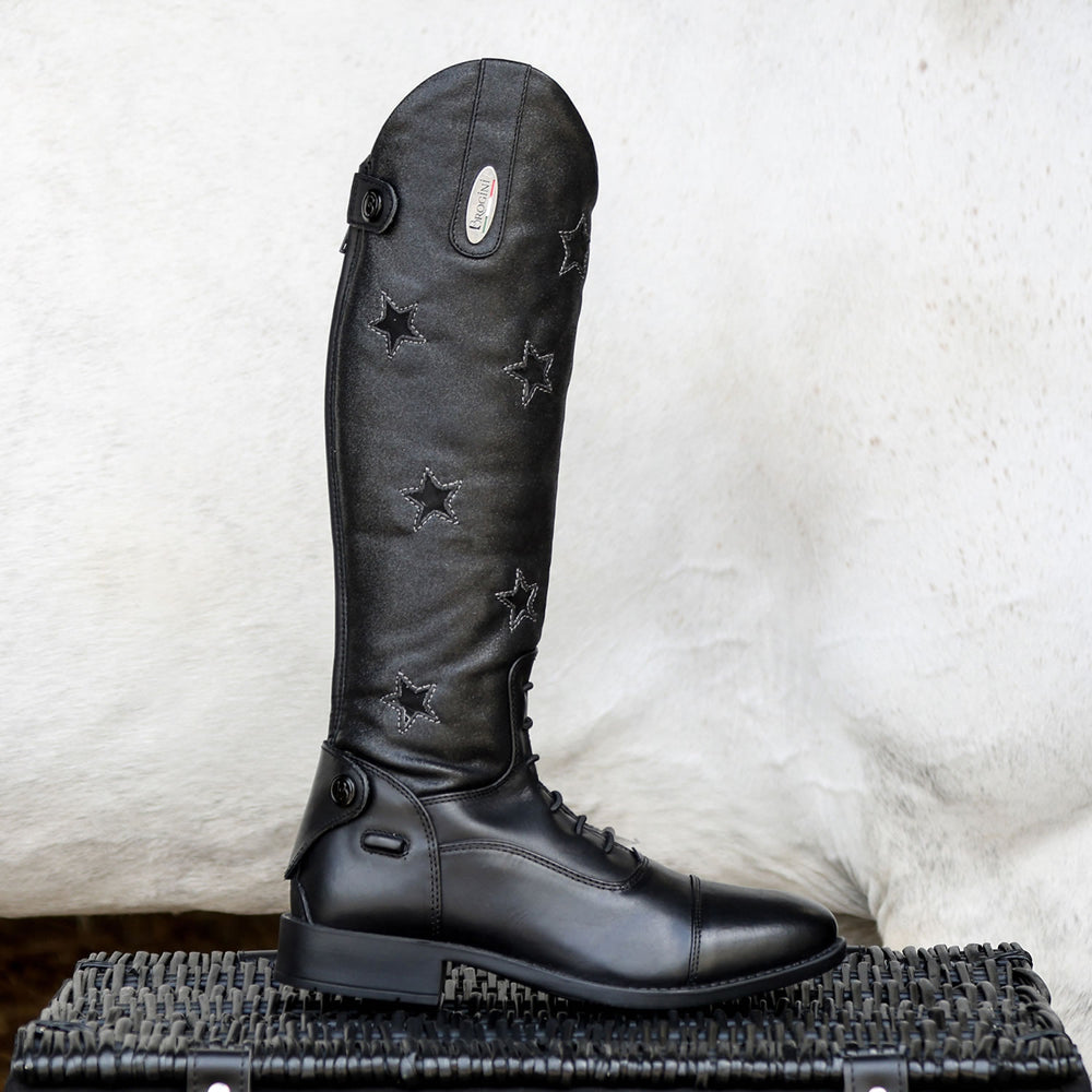 Brogini Kb13 Carina Piccino Long Riding Boots Black Wide