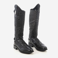 Brogini Kb13 Carina Piccino Long Riding Boots Black Wide