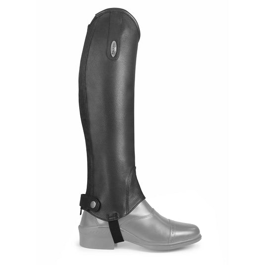 Brogini Lg035 Vicenza Leather Regular Gaiters Black