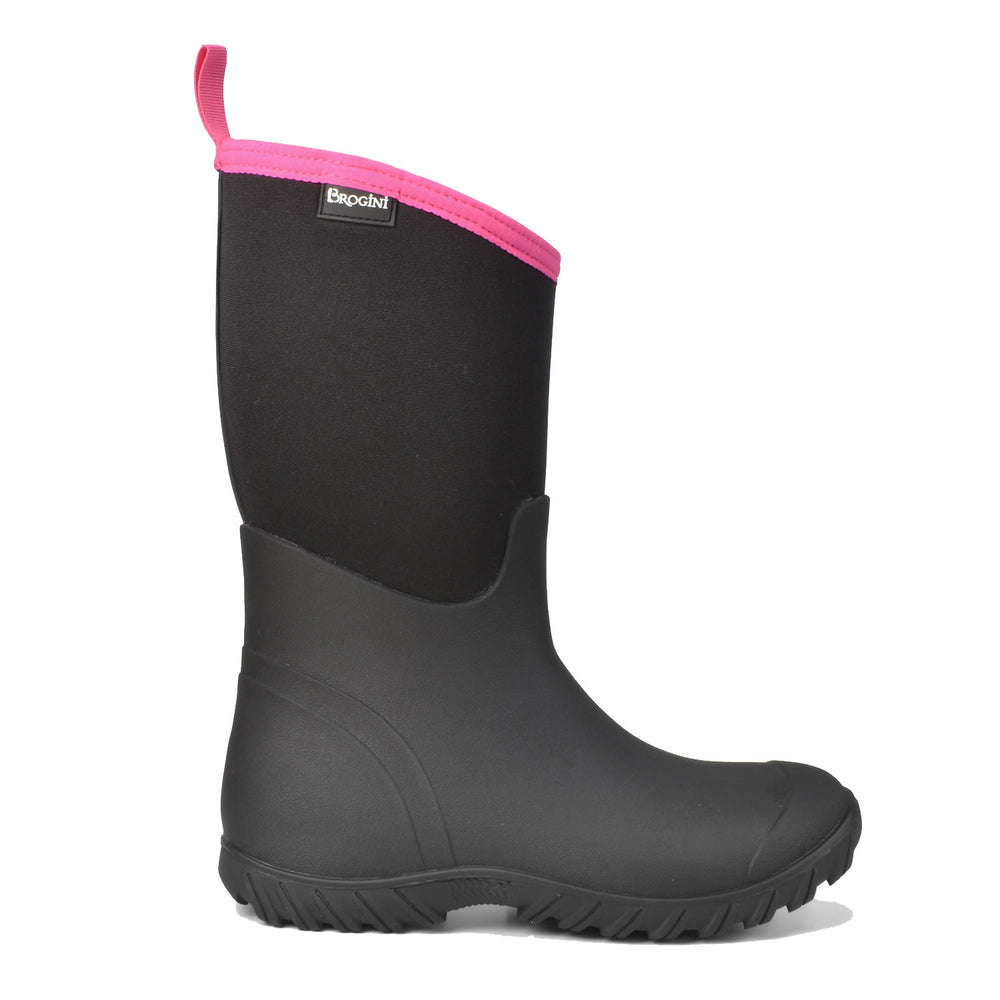 Brogini Wb145 Keswick Ladies Muck Boots Black/Pink