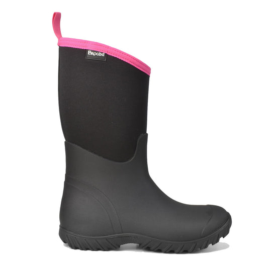 Brogini Wb145 Keswick Ladies Muck Boots Black/Pink