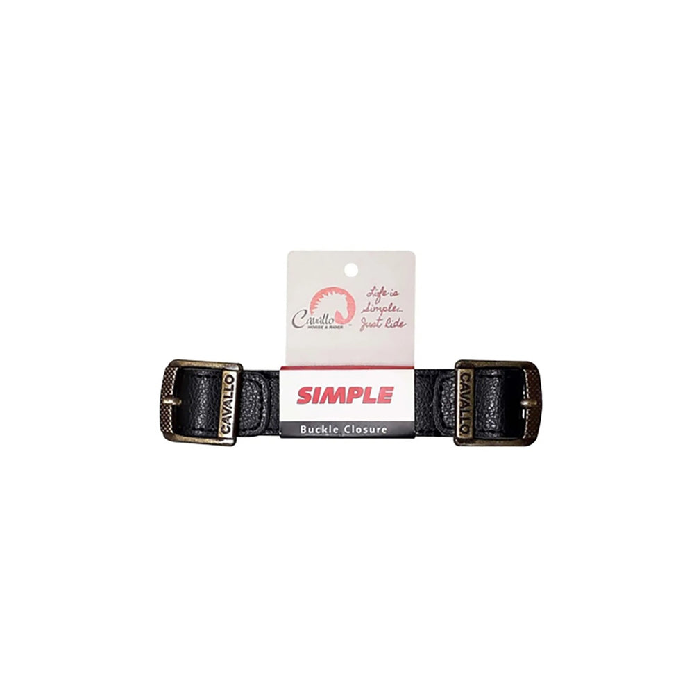 Cavallo Simple & Entry Levelboot Buckle Black