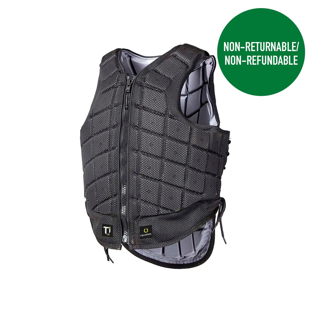 Champion Ti22 Body Protector Youth Slim Regular Black