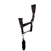 Coldstream Middleton Air Flow Headcollar & Lead Rope Black