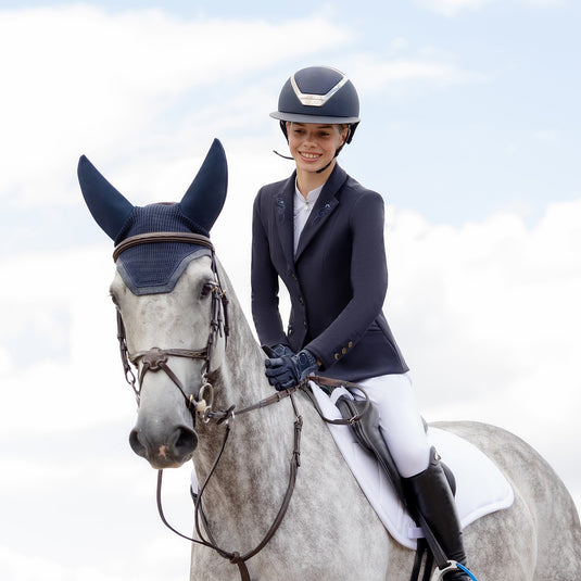 Coldstream Lowick Crystal Soundproof Fly Veil Navy