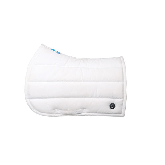 Coldstream Belford Suede Gp Saddle Pad White