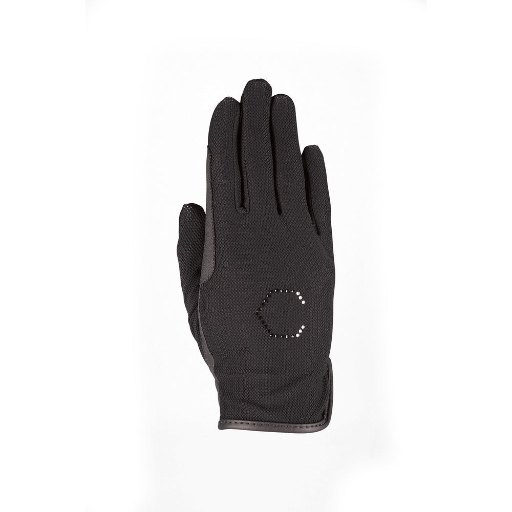 Coldstream Lintlaw Coolmesh Summer Riding Gloves Black