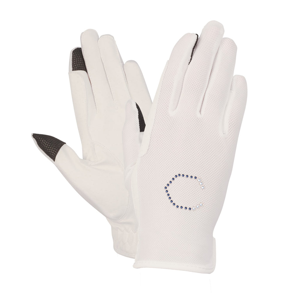 Colstream Ng Lintlaw Coolmesh Summer Riding Gloves White