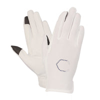 Colstream Ng Lintlaw Coolmesh Summer Riding Gloves White