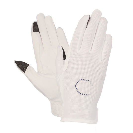 Colstream Ng Lintlaw Coolmesh Summer Riding Gloves White