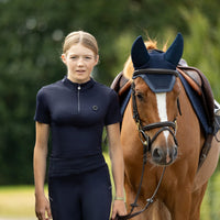 Coldstream Ng Hamilton Sparkle Sports Top Navy