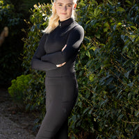Coldstream Hamilton Sparkle Riding Tights Black