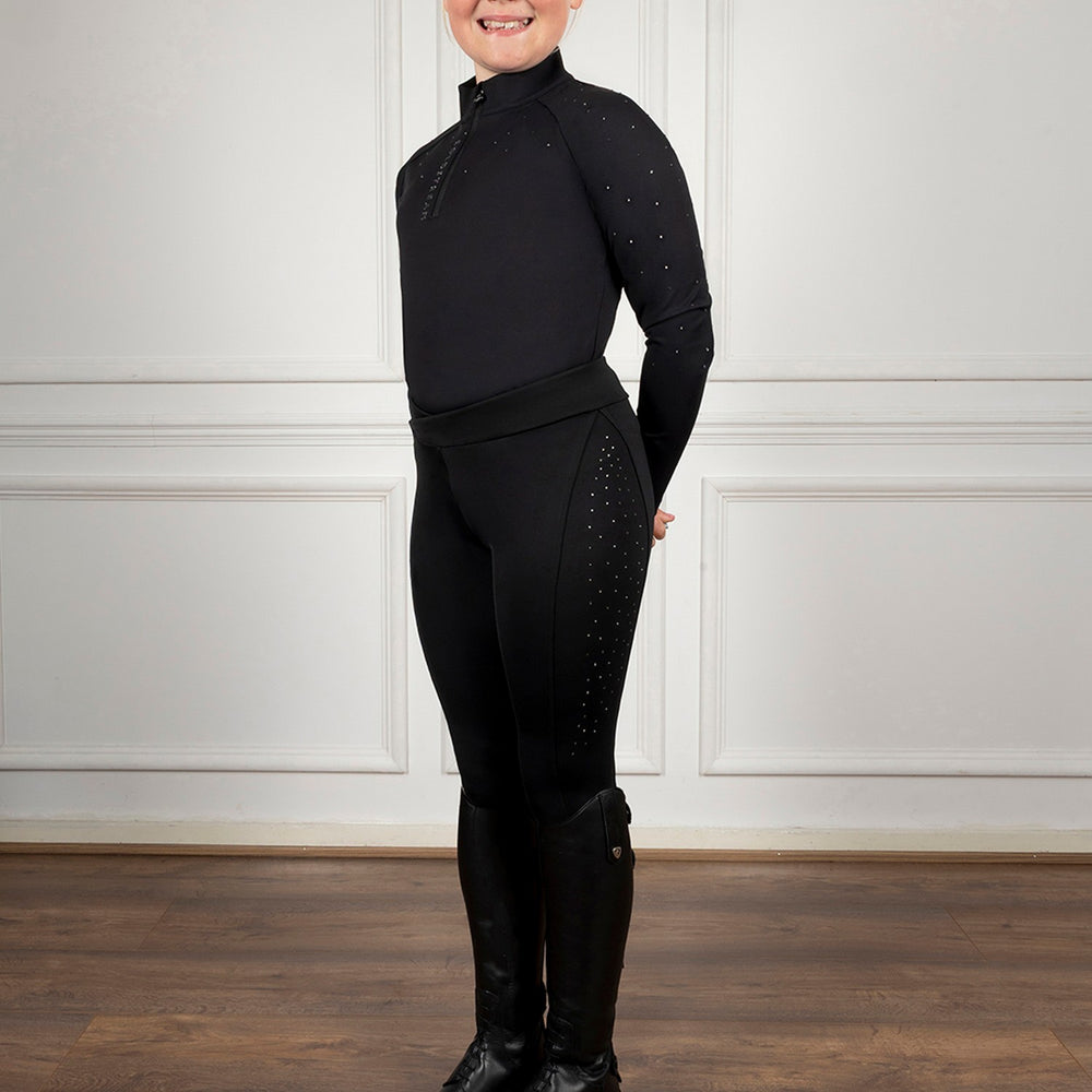 Coldstream Next generation Jedburgh Riding Tights Black