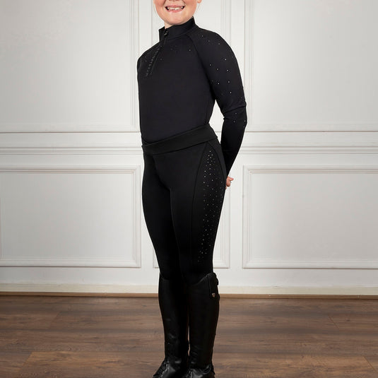 Coldstream Next generation Jedburgh Riding Tights Black