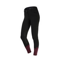 Coldstream Learmouth Ladies Breeches Black/Windsor Wine