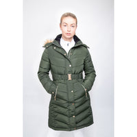 Coldstream Branxton Long Quilted Coat Fern Green