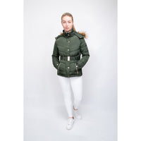 Colstream Cornhill Quilted Coat Fern Green