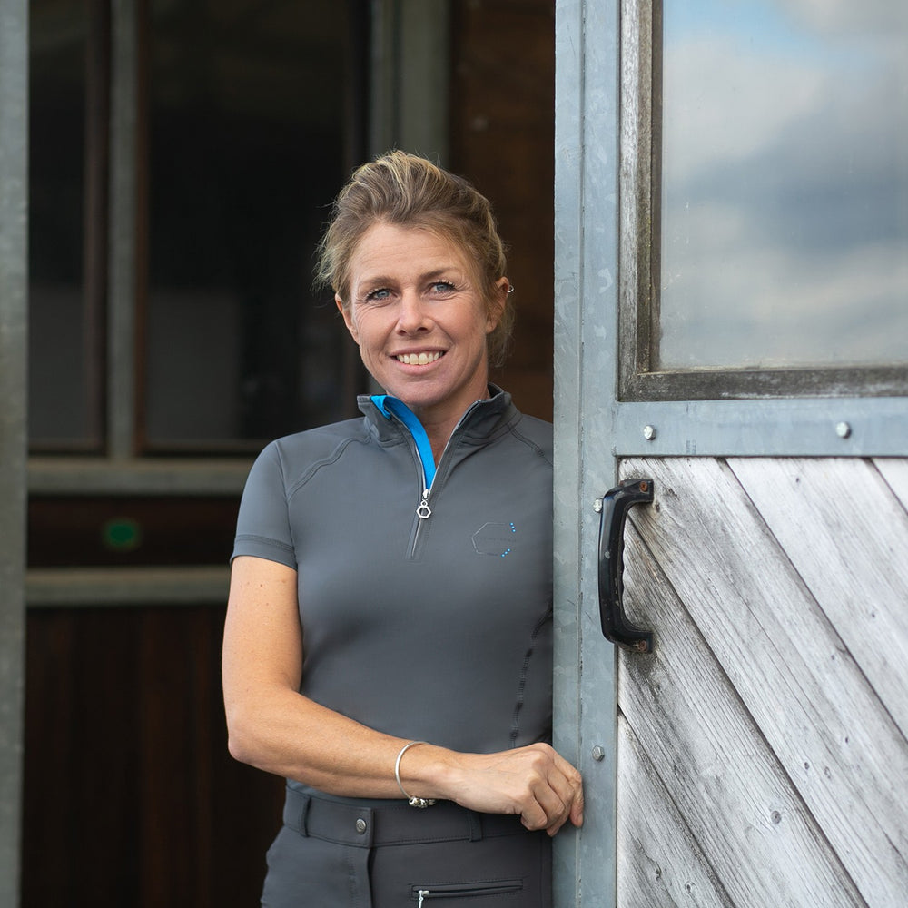 Coldstream Midlem Short Sleeve Base Layer Grey
