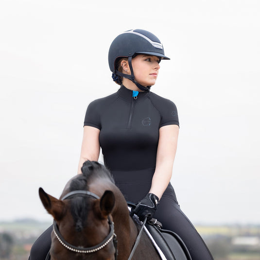 Coldstream Midlem Short Sleeve Base Layer Black