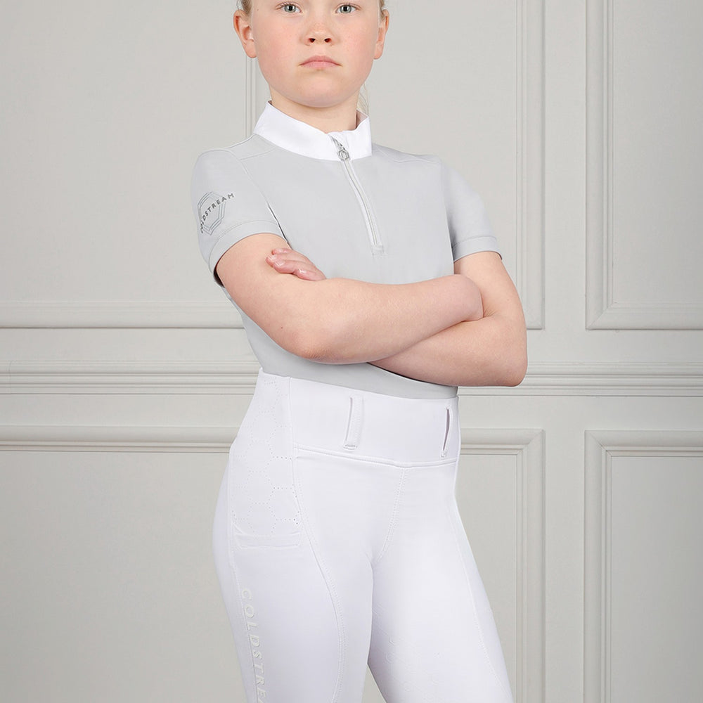 Coldstream Ng Oxnam Competition Show Shirt Pearl Grey