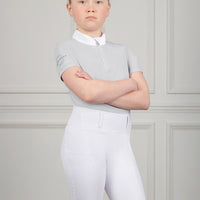 Coldstream Ng Oxnam Competition Show Shirt Pearl Grey